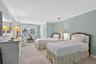 Bedroom with a shared bath
