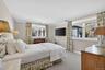 Sunny bedroom with en suite bath