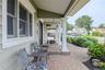 View of covered porch