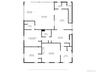 First floor apartment floor plan with 2,376 sq. feet.