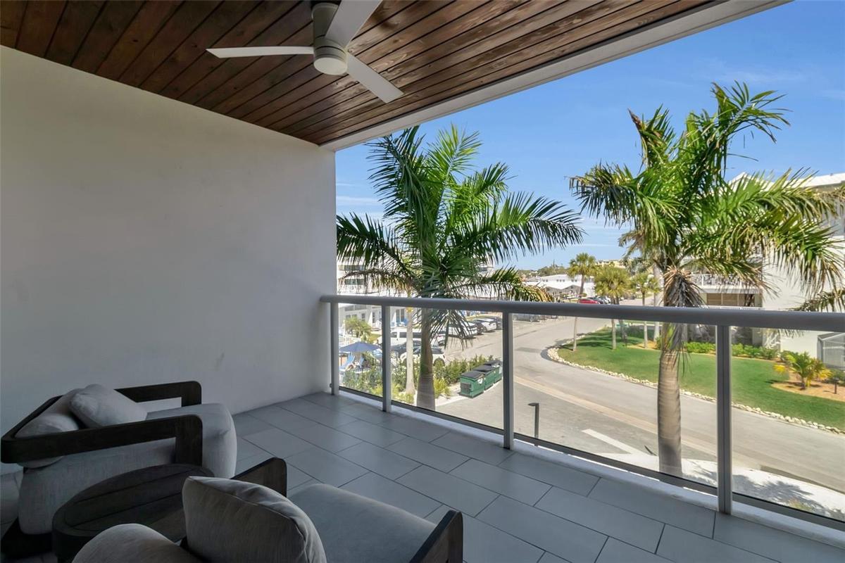 Private Island View Balcony