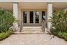 Back door to the guest house