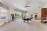 Upstairs bonus room or work out room with balcony