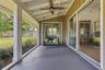 Large screen enclosed porch