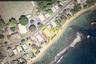 Vista aérea de la comunidad costera / Aerial of coastal community