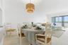 The open concept living/dining combo is ideal for entertaining!