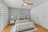 Bedroom 3 Second Floor with balcony looking the street