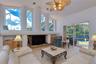 Wood-burning fireplace — the perfect focal point