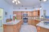 Granite countertops & backsplash — sleek & durable