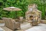 Upper Patio Fireplace