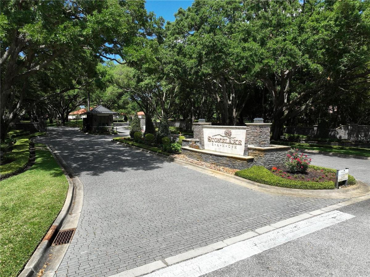 Entrance to Neighborhood