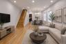 Virtually Staged, Living Room and Dining Room