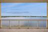 Private balcony overlooking Little Sand Lake