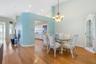Dining Room that could double as office or den.