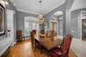 Elegant, well-proportioned formal dining room ideal for hosting memorable gatherings