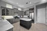 The heart of the home is an elegant, chef-inspired kitchen