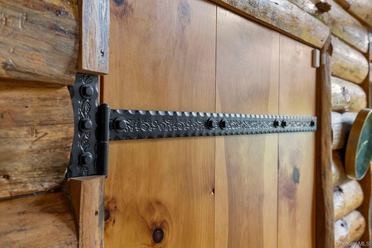 Swedish Bearing Hinges and Hardware w/Scroll Work