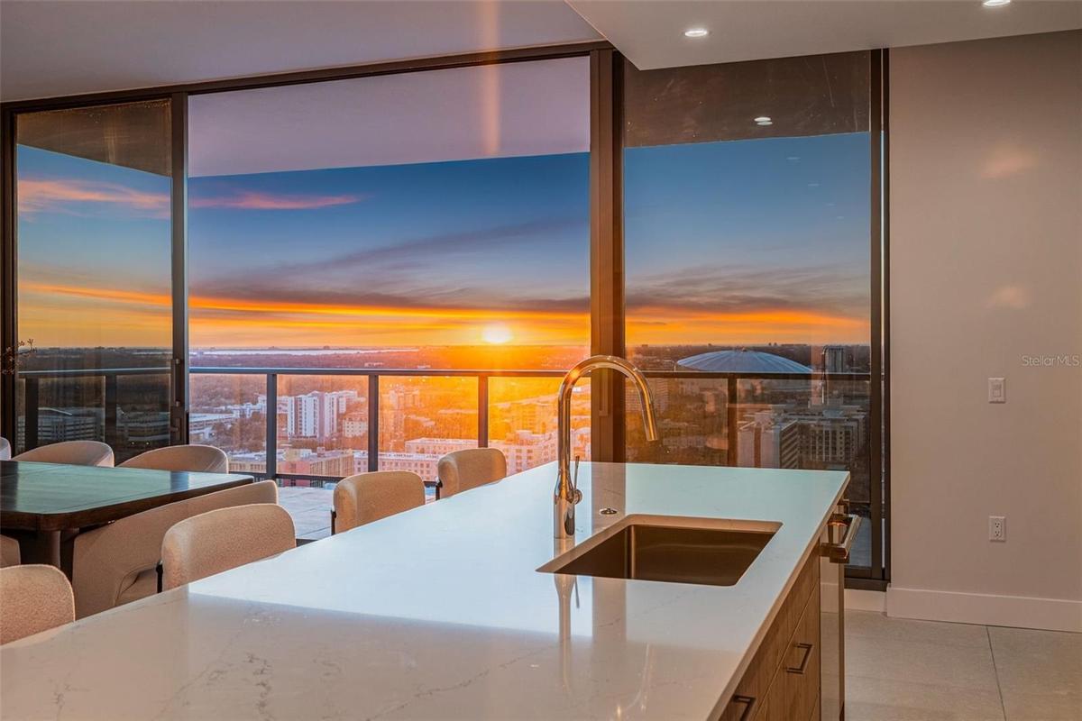 Kitchen Sunset