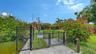 Friendly dog park for a  dog friendly community