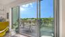 Gorgeous view of water, Whitaker Bayou leading out to Sarasota Bay, overlooking your private porch, from kitchen/living area