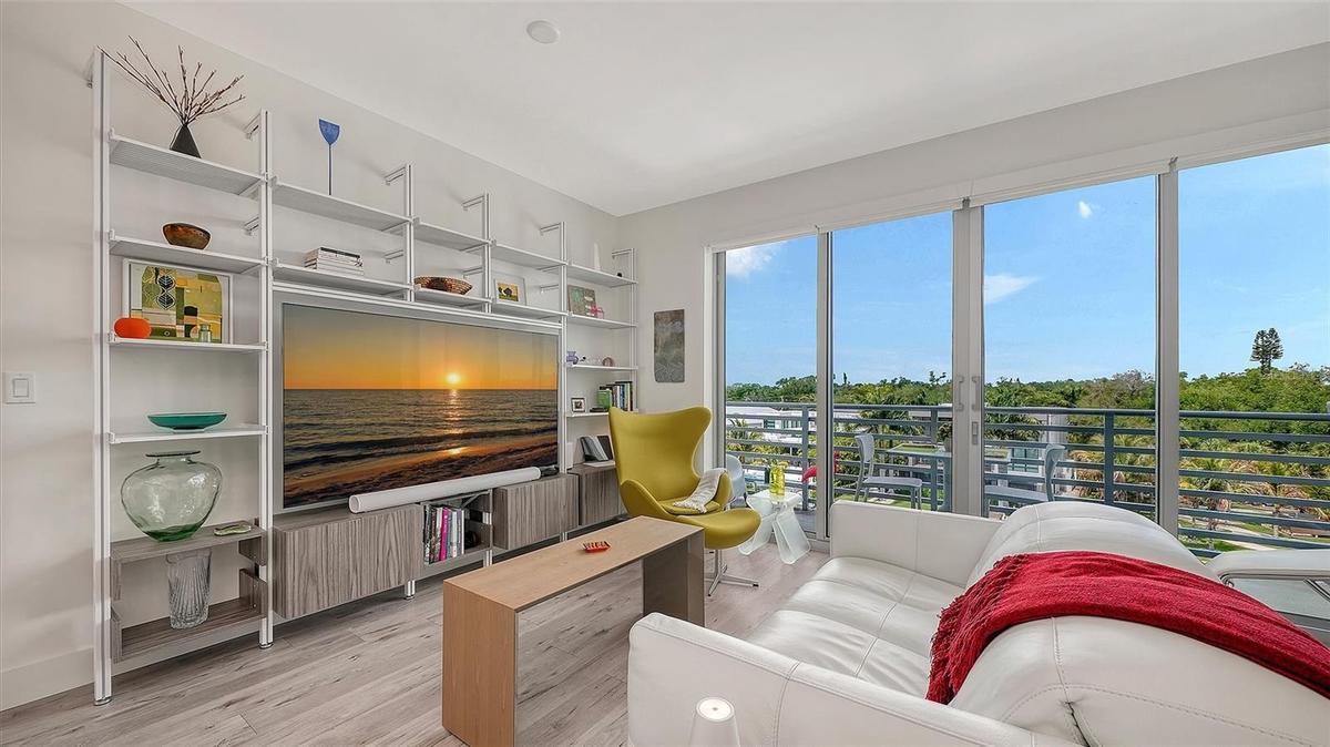 Custom made wall unit upgrade and included!
