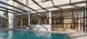 Enclosed Pool adjacent to to the recovery/spa pavillion & performance studio gym