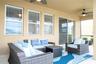 Outdoor seating area