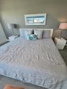 Master bedroom bed