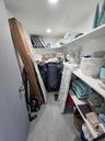 Large storage closet inside your condo.