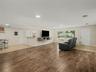 Open concept living and dining area
