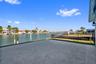 Huge outdoor area for entertaining - looking at the end of the canal
