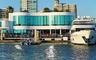 Marina Jack's, a Sarasota institution, is bayfront, surrounded by a marina, parks, and views of the bay and downtown.