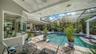 The view of your outdoor oasis as seen from the Great Room