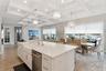 Kitchen Shades halfway
