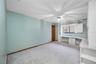 4th bedroom with walk in closet and custom built ins