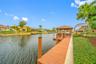 Water view towards gazebo