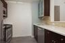 Stone counter, tile backsplash