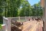 Freshly Stained Mahogany Deck