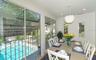 Dining area/view of the pool