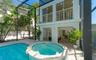 Heated pool and spa