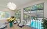 Dining area/view of the pool