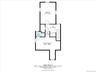 floor plan of 1st level including studio and one bed room