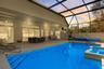 Heated pool and spa