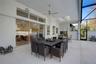 Outdoor dining table