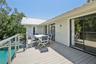 Balcony off kitchen/pool view