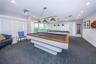 Clubhouse billiards room