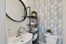 Ensuite gym area bathroom - view 1.