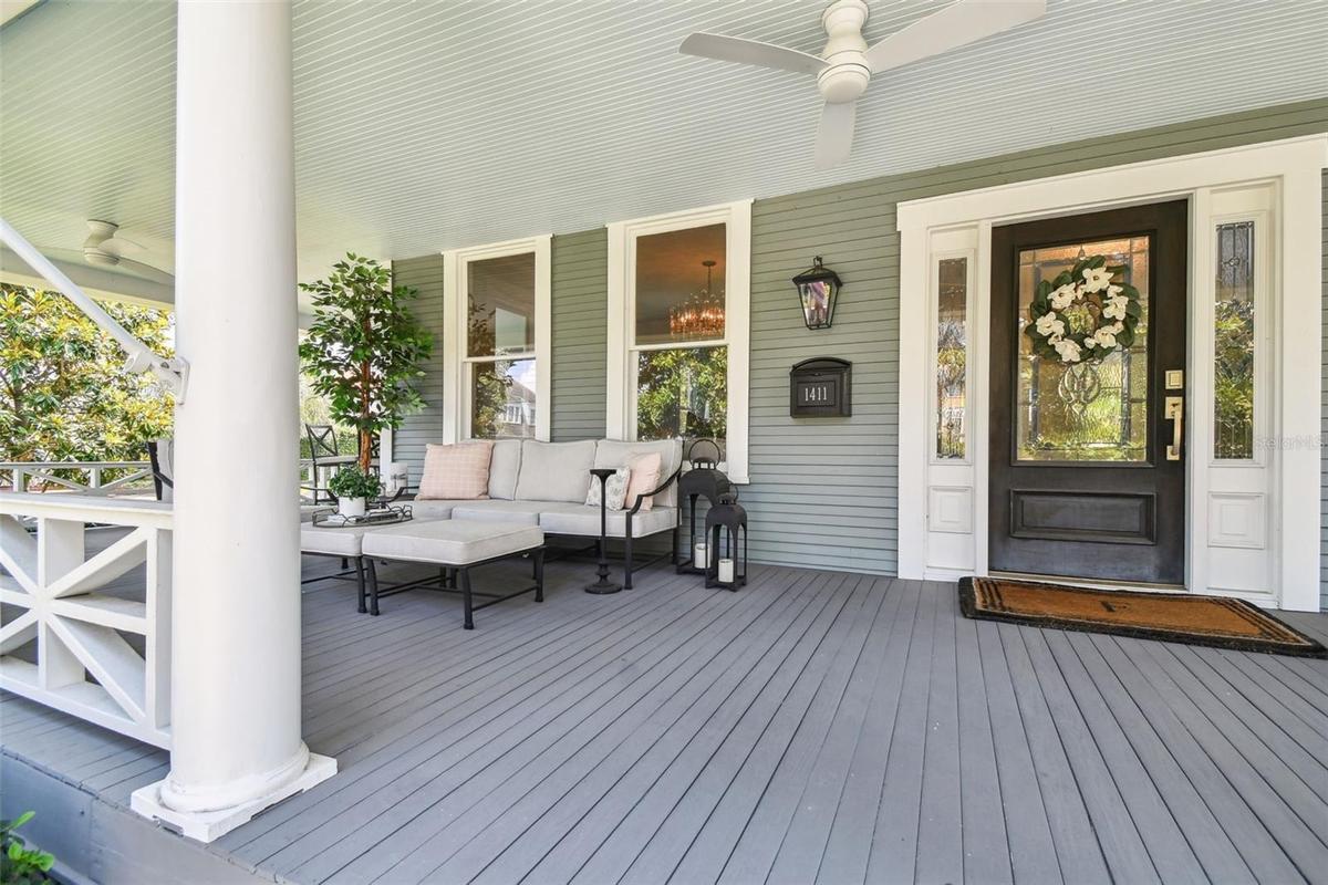 Wrap-around porch - view 1.