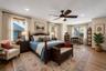 Virtually staged Primary bedroom~