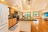 Open concept with dining, kitchen and Family room~